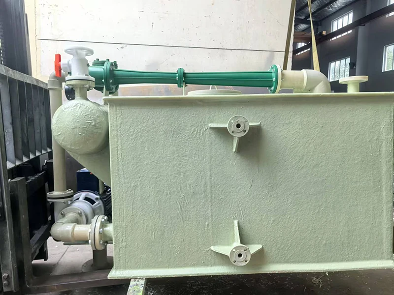 FRP Horizontal Water Jet Vacuum Unit