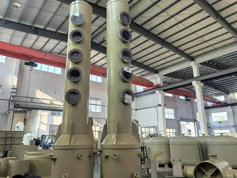 Polypropylene Tower For Exhaust Gas Absorption